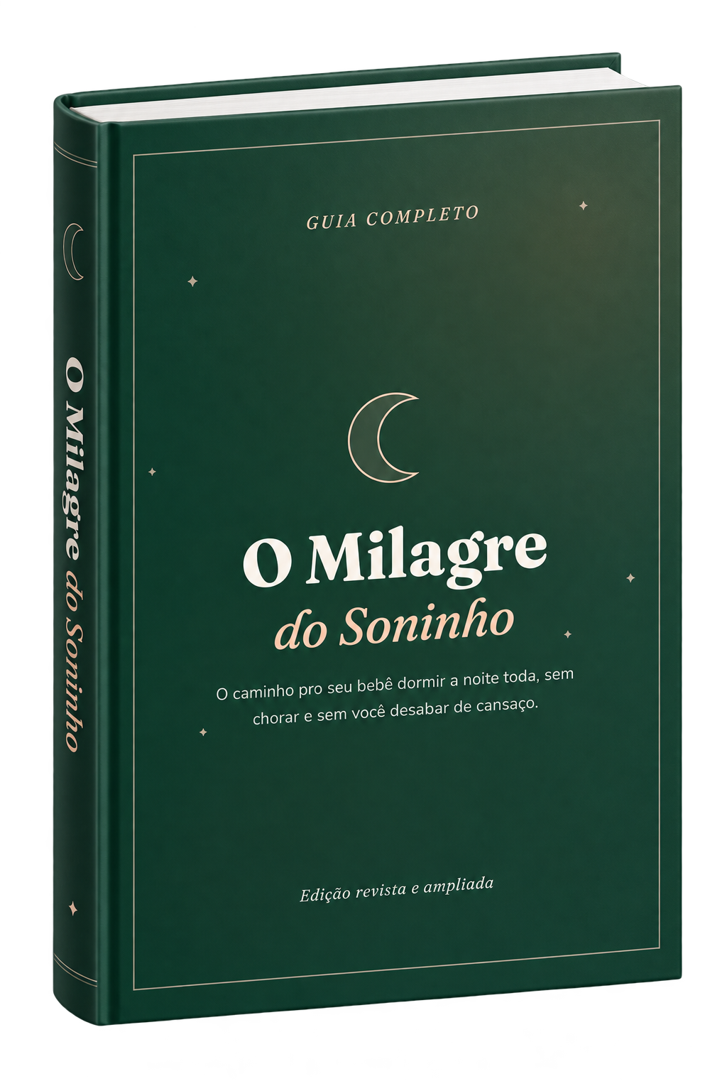 Mockup do e-book O Milagre do Soninho